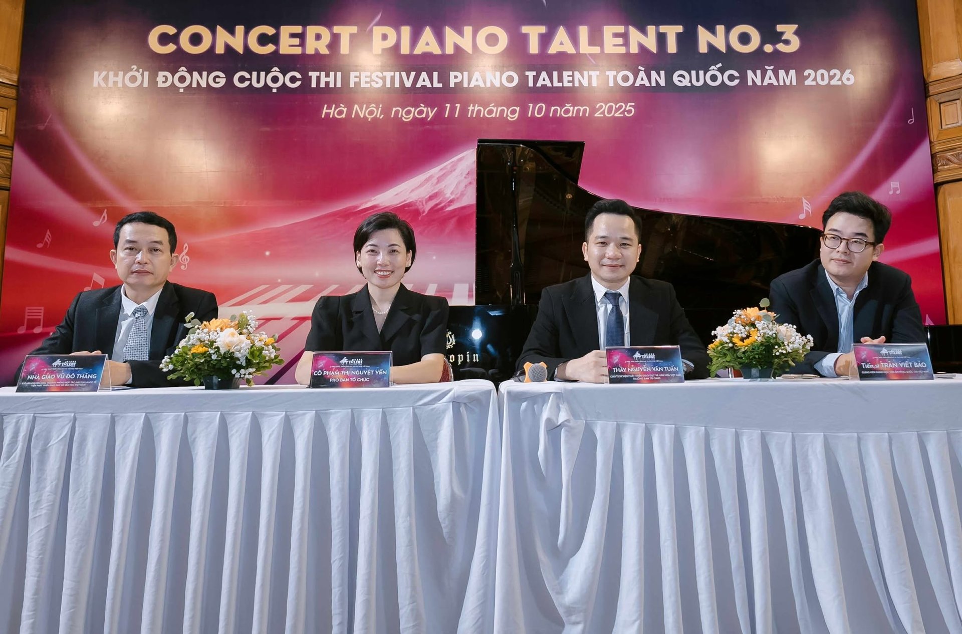 Nghệ sĩ Nhân dân Trung Hiếu: “Tôi đã phải thay đổi cách nhìn về giới trẻ” - Festival Piano Talent toàn quốc 2026