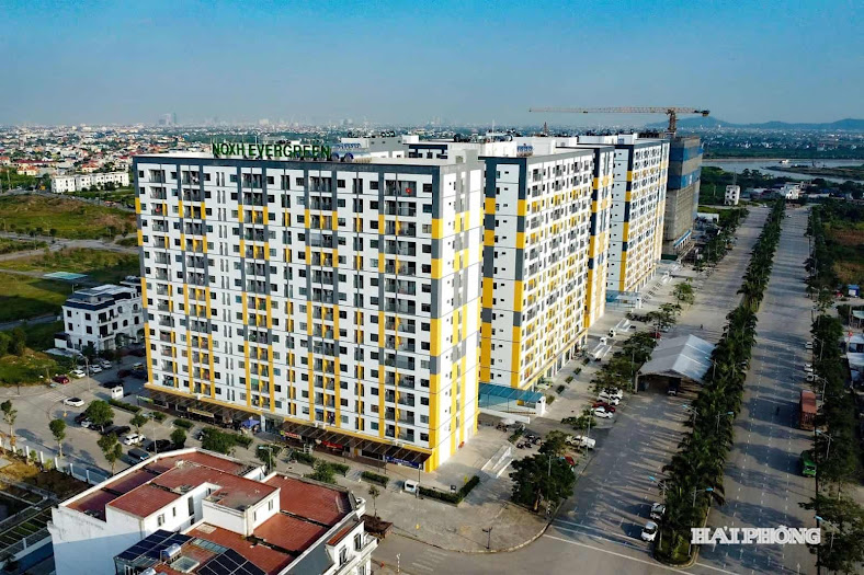Cho thuê căn hộ chung cư tại dự án Evergreen Tràng Duệ, An Dương, Hải Phòng 54 mét, 2 phòng ngủ, 1 vệ sinh, 1 phòng khách, giá từ 3tr - 5tr, nhà mới tinh. Liên hệ chính chủ: 0983009635